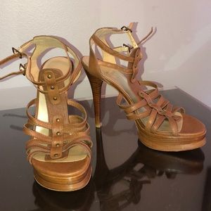 Stuart Weitzman Strappy Platform Sandals